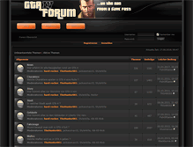 Tablet Screenshot of gta4forum.de